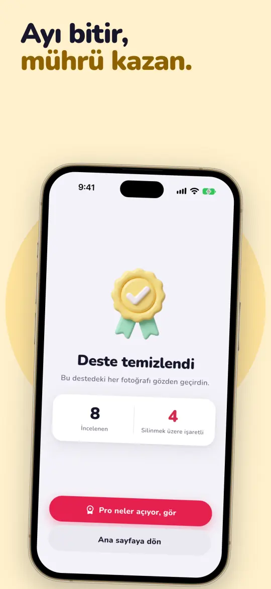 Bitirilip mühürlenen bir deste